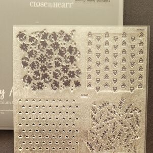 Close to My Heart Background Builders Stamps (retired)